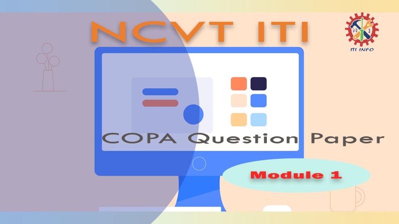 NCVT ITI COPA Semester 1 Module 1