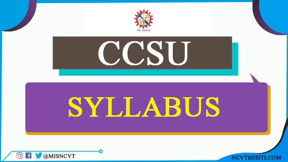 CCS University Syllabus
