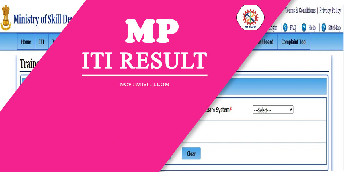 MP ITI Result